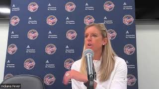 Indiana Fever: Head coach Christie Sides addresses reporters after playing Minnesota Lynx on 8.24.24