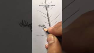 Oi Santos  - How to draw a pine tree 🌲 #arttutorial #shorts