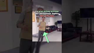 Ce gilet airbag protège les personnes âgées des chutes ! #innovation