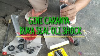 GANTI SEAL OLI SHOCKBREAKER DEPAN MOTOR YAMAHA JUPITER Z