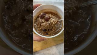 Вкусная ленивая овсянка за 5 минут/Tasty lazy oatmeal in 5 minutes Рецепт в тг-канале #овсянка #еда