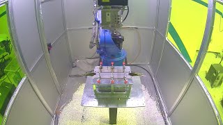 【安川電機】レーザー溶接パッケージ-2022国際ロボット展