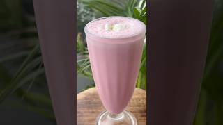 Strawberry Shake Recipe #recipe #shorts #drink