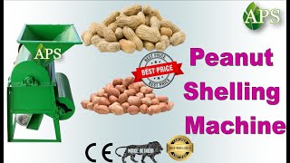 Peanut Shell Remover Machine In APS Industries Ahmedabad