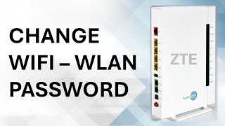 How To Change Wifi Name & Password of a ZTE router