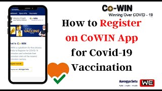 How to register for Covid19 Vaccine on CoWIN portal| Vaccine|Aarogya Setu|Covishield|Covaxin