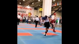 TAEKWONDO VS KİCK BOX KO ~ 1