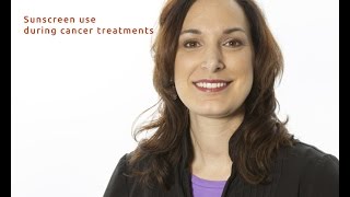 Sunscreen Application for Cancer Patients