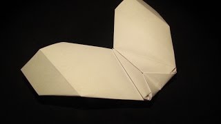 How to make a paper Flying Wing that glides very well