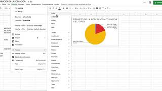 CÓMO HACER GRÁFICOS DE LA DISTRIBUCIÓN DE SECTORES Y CÓMO CALCULAR RÁPIDO DENSIDADES DE POBLACIÓN