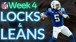 NFL Week 4 Locks & Leans | NFL Prizepicks Best Bets | NFL Player Props | NFL Week 4 Plays & Picks