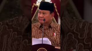 Detik-detik Prabowo Subianto bacakan nama mayor Teddy