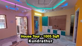 House Tour 1005 Sqft | Compact New 2 BHK House for sale in Kundrathur