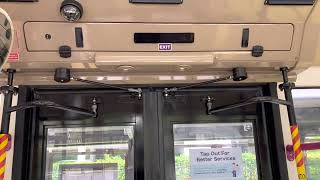 SBS Transit Scania K230UB Euro IV Batch 2 Doors Opening & Closing + A kickdown