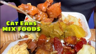 MIXED FOODS | LEFT OVER FOOD | MUKBANG