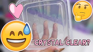 Best Crystal Clear Etsy Slime Shop Recipe? Testing Ingredients for the CLEAREST Clear Glue Slime!