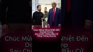 Chúc Mừng Nồng Nhiệt Đến Donald Trump Sau Chiến Thắng Bầu Cử Tổng Thống Hoa Kỳ