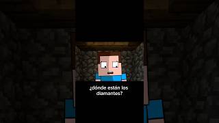 y los diamantes? #minecraft #humor #animación #shorts