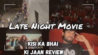 Late Night Movie | Kisi Ka Bhai Kisi Ki Jaan Movie Review | Night Show | Public Reaction |