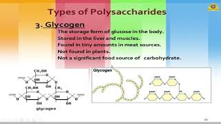 CHEMISTRY10 LECTURE:78 UNIT:13 TOPIC: POLYSACCHARIDES