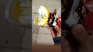 getting a Banana boat from mister softee! [Old Video!]