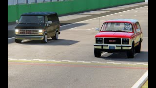 Assetto Corsa - GMC Vandura 1500 VS Chevrolet Suburban 1989