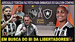 GALO COM FOCO TOTAL NA LIBERTADORES PRA SALVAR O ANO 🐓😎