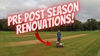 Cricket Season Has Ended…RENOVATIONS Time!