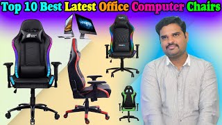 ✅ Top 10 Best Gaming Office Chair In India 2024 With Price |Computer Chair Review & Comparison