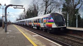 Pride Class 345 passes Hanwell