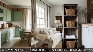 Transform Your Space with Vintage Farmhouse Decor 🕰️ Timeless Ideas!