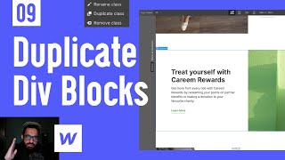 Duplicate Div Blocks in Webflow - Ep 09 (Urdu / Hindi)