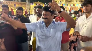 Talasani Srinivas Yadav Theenmar Dance Talasani Srinivas Yadav Ayyappa Pooja 2023 TEJA VLOGS MASTI