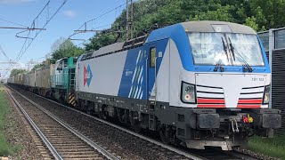 D100.001 di INARIL in VIAGGIO con la VECTRON E191.012 di LOCOITALIA in NOLO a INRAIL a ANZOLA EMILIA