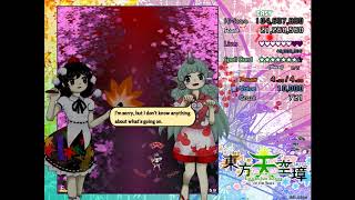 Touhou 16 ~ Hidden Star in Four Seasons - Aya Fall 1CC Easy