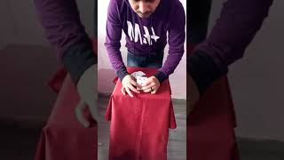 #impossible card balance magic trick 🔥😱 follow me for more magic tricks and tutorials