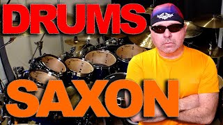 Power and the Glory - SAXON - Drums!