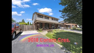 Semi-Home for Sale - 3018 Coram Cres. Windsor, ON