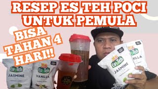 RESEP TEH POCI UNTUK PEMULA BISA TAHAN 4 HARI