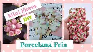 Flores Miniatura para piezas de porcelana fria o pasta flexible, manualidades DIY Little Flowers