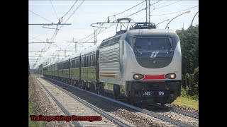 IL LEGGENDARIO ORIENT EXPRESS IN TRANSITO A MESTRINO!  EXP 1368 VENEZIA S.L-BRENNERO