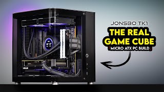 This Small PC Build is Wholesome… | Jonsbo TK1「2.0」Micro ATX Gaming PC Build | SFF Radeon RX 7600 XT