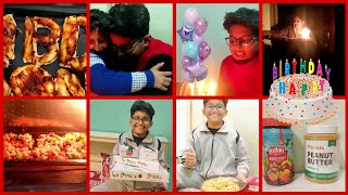 Birthday Celebration of Talha at home // Recipe of pizza // Easiest pizza dough // Mummy and kids