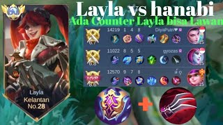 LAYLA VS HANABI❗ Ada full counter Layla tidak ada masalah tetap lawan..