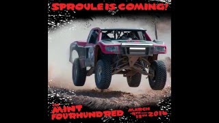 SPROULE READY FOR 2016 MINT400 Desert Race BITD Derrick