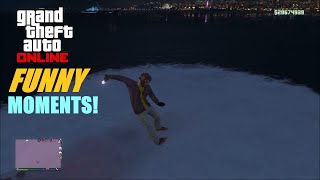 GTA Online Funny Moments! - Submarine Glitches, Cayo Perico Heist Fails and More!