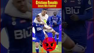 Cristiano Ronaldo Loses His Control Al Nassr vs Al Hilal #cr7