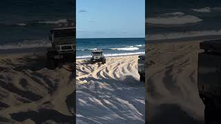 @DesignedandBuilt Sending It on the Beach in a 40 Series Land Cruiser!