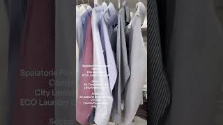 Cămăși călcate perfect. Cămăși călcate profesional. City Laundry by ECO Laundry Concept