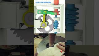 oscillation motion mechanism! Solidworks 3D animation। #shorts